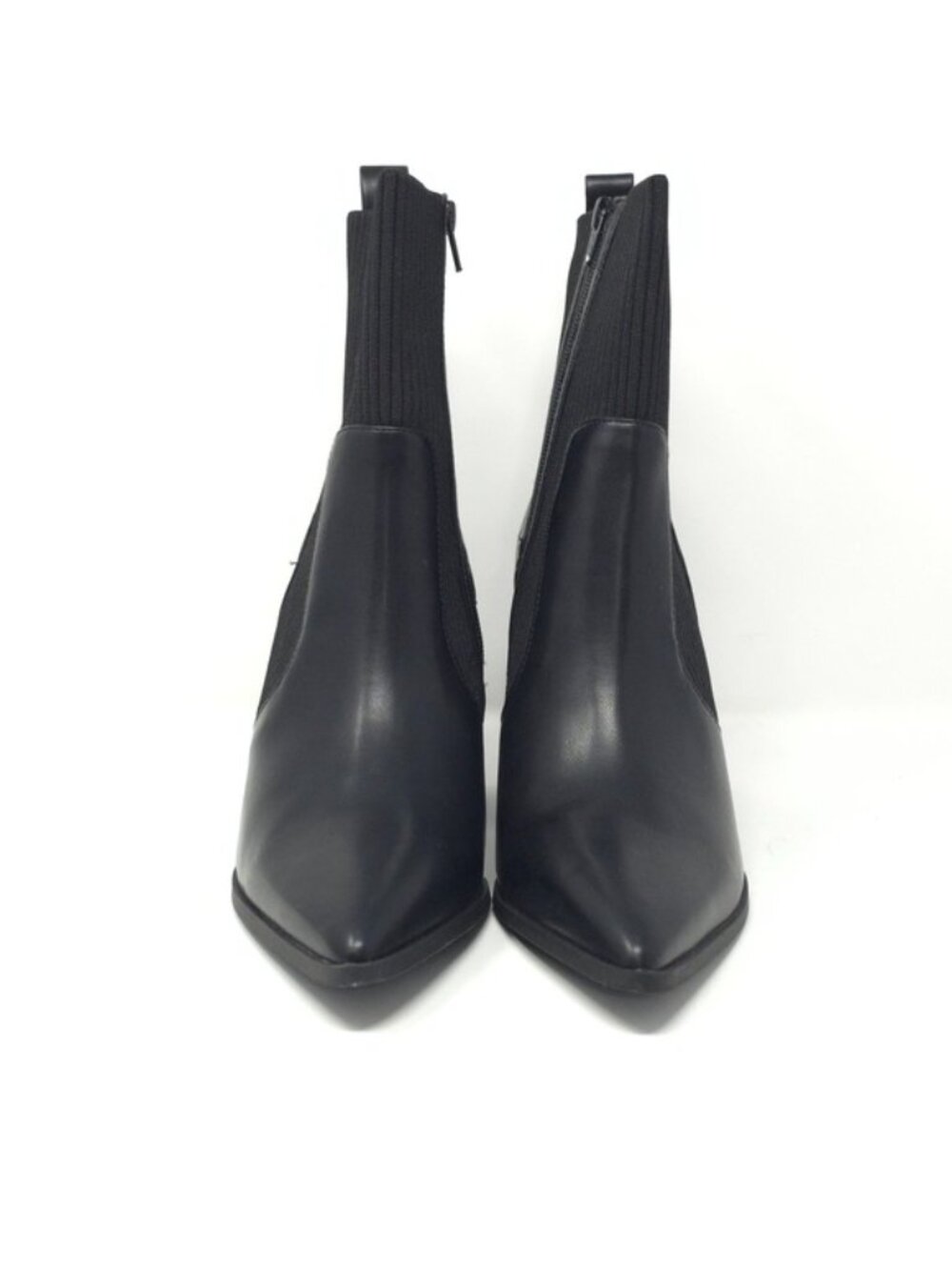 Wild Pair Trinityy Black Knit Pointed Toe Pull-On Booties 9.5M - Picture 3 of 13